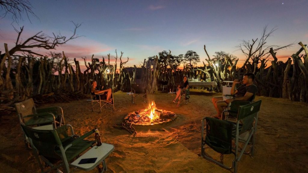 tented camp - kalahari conservation experience-Bush Marine Tours