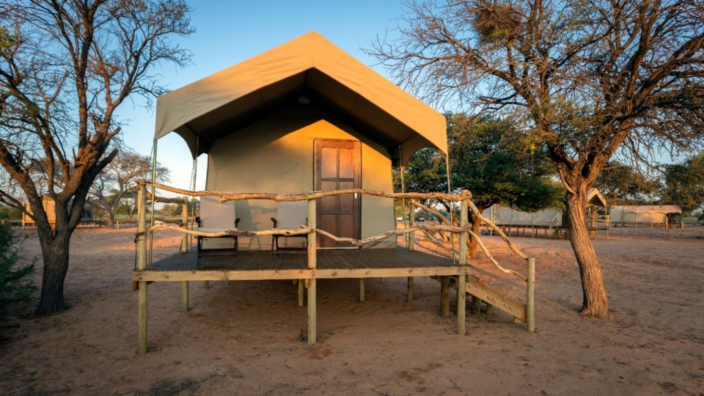 tented camp - kalahari conservation experience-Bush Marine Tours