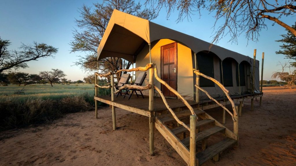 tented camp - kalahari conservation experience-Bush Marine Tours